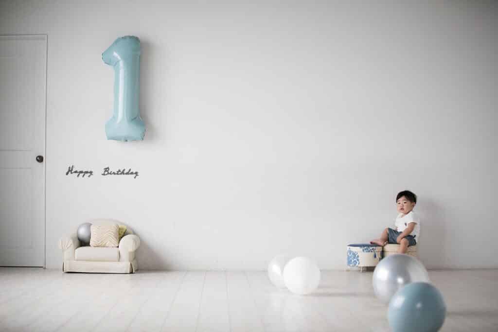 1歳男の子お誕生日バルーン